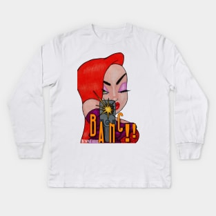 Jessica Rabbit II Kids Long Sleeve T-Shirt